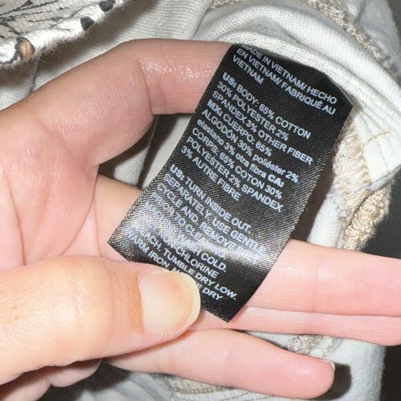 White House Black Market Women’s Floral Leopard Utility Flounce Dress Size M - Picture 6 of 6